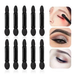 Wholesale 10Pcs Makeup Double-end Eye Shadow Eyeliner Brush Sponge Applicator Tool Cosmetic Eyeshadow Brush Makeup Tool