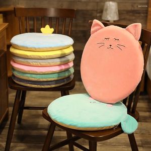 Pillow Memory Foam Cartoon Animal Student Chair Office Home Tatami rimovibile e lavabile peluche di peluche tappeti per cani a base di pollo Wondo