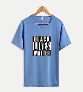 Black Lives Mat Mens Women T Shirts 20ss Summer Tshirts z literami oddychającymi koszulkami z krótkim rękawem