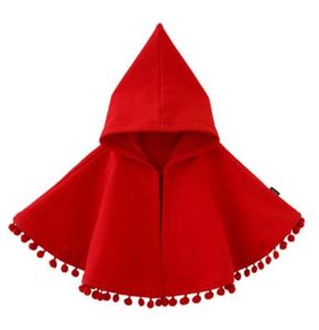 Wiosna jesienna niemowlę z kapturem Zkoczniki Poncho Mantle Bawełniany maluch maluch Cape Dzieci Cardigan Ubranie Baby Girl Cloak Christmas Outerwea9569565