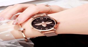 luxury watches women039 fashion little bee net with waterproof women039s shake tone5956025