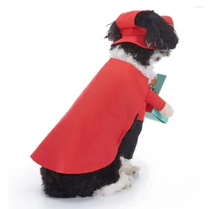 Vestuário para cães roupas fáceis de usar roupas de estimação engraçadas fantasia de roupas suaves para cães ajustáveis de Natal de Halloween
