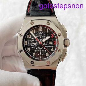 Causal AP Wrist Watch Royal Oak Offshore Series Limited Edition Limited Time Inverted Time Standard Mechanical Mechanical MenCs Relógio 26133st Precision Steel 48mm