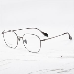 Optyczne okulary dla mężczyzn Kobiety retro projektant 2113 Modne szklanki szklanki pełna ramka szczegółowy elastyczność kwadratowy płyt przeciwpluierowy Light Lens Plack z pudełkiem