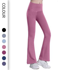 Frauen nackt eng mit hoher Taille Weitbein schneller trockener Hüftlift Slim Sports Foves Yogamhose F41525