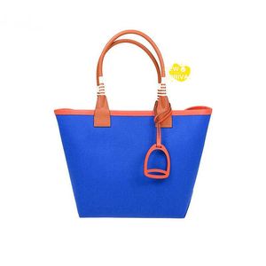 Designer Bag Luxury Handbag Classic Shoulder Bag Large Capacity New Womens Bag Blue Canvas Handbag Tote Bag