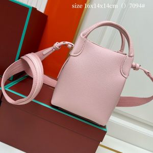 P170-5 Hochwertiges neuer Bucket-Bag-Handtasche-Rucksack kann von Schulter an Back-to-Back, tragbar, modisch und täglicher Verschleiß von 16x14x14 cm sein