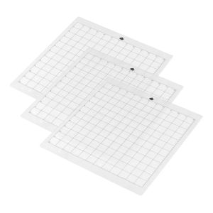 Pads 3pcs Replacement Cutting Mat Adhesive Mat Pad with Measuring Grid Paper Cutting Board for Silhouette Cameo Plotter Hine