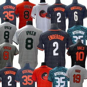 カスタマイズAdley Rutschman Baseball Jersey Jackson Holliday Cedric Mullins Gunnar Henderson Ryan Mountcastle Corbin Burnes Felix Bautista Austin Hays Colton