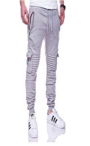 Mens Joggers Fashion Harem Pants Byxor Hip Hop Slim Fit Sweatpants Men för jogging Dance 8 Colors Sport Pants M3XL J1809201152585