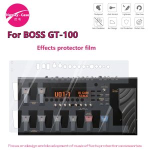 Cables Newaycase Guitar Effect Protector Film per Boss GT100 Electric Guitar Effects Pedal Accessori