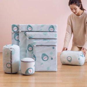 Tvättpåsar Luluhut för tvättmaskin Mesh Bag Clothes Bras Strumpor Underwear Socks