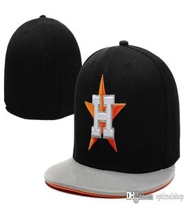 Astros h brev baseball mössor helt nya kvinnor män hip hop mode ben gorras monterade hattar9887211