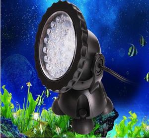 Wodoodporny IP68 RGB 36 LED Podwodne światło punktowe do basenu Fontanny Pond Water Garden Aquarium Aquarium Fi akwarium Lampa 289867634