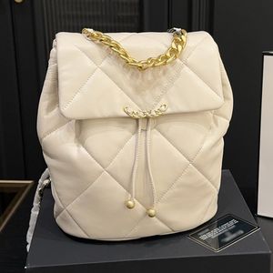 Luxusdesignerinnen Frauen Kette kleine Rucksacktasche berühmte Marke Klassiker Diamond Muster gesteppte Multi -Farbe Lady Flap Handtasche französische Marke große Kapazitätsmodetasche