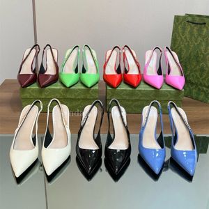 Designers Women Brand Sapatos Luxuris Ponto de pé