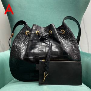 10A mirror quality luxury designer bag large Hobo designer bag 43CM calf leather shoulder bag for women with box YY042