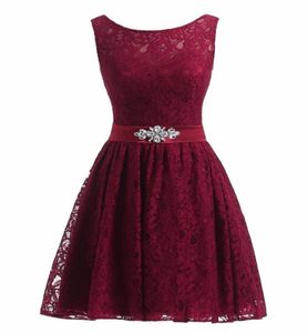 100 prawdziwych po tanie krótkie sukienki balowe koronkowe krótkie czarne białe różowe królewskie niebieskie czerwone lawendy formalne sukienki koktajlowe 7491577