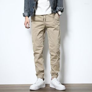 Herrenhosen trendy Khaki Elastic Taille Korean Slim Casual Casual Casual