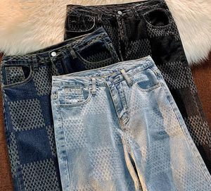 Neue Damenjeans -Jeans -Jeans Luxusmarken Designer für Männer lässig Jeans hochwertige Hosen