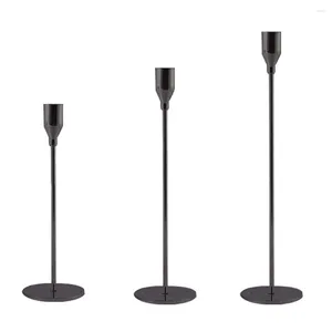 Titulares de vela 3pcs Jantar Party Fit Fit