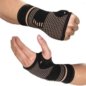 Supporto da polso 1pc Guanti di compressione Guardia sportiva Artrite Elastica Palm Bracciale Fitness.