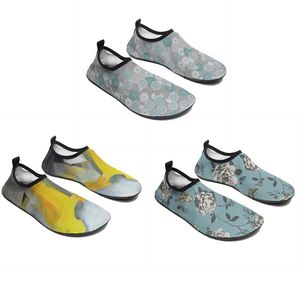 Design Wading Customized Diy Animal Men Sapatos Word Women Cartoon Preto Branco Azul Red Slip-On Mens Trainer Gai 056 131 Wo S S S