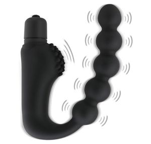 Massagem 10 modos vibratórios de plug plug vagina PSPOT PROSTATE MASSAGER TROY SEXO PARA CASUL