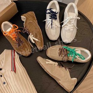 Designer Miui 530 SL Suede Sports Casual Shoes For Men Women Sneakers White Brown Khaki Outdoor Trainers Jogging Running Shoe