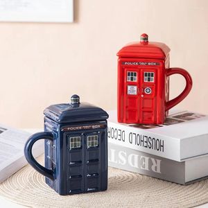 Canecas Creative Booth Caneca Cerâmica do Telefone Com Cover Novelty Coffee Cup