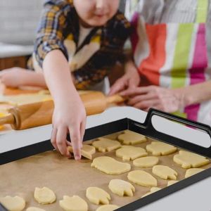 Tee Tabletts Rechteckige Servierschale Edelstahlgriff Rustikal für Obstbrot Snack Kaffeetränke Haus Wohnzimmer Aufbewahrung