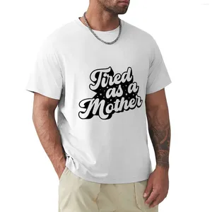 Tanques masculinos cansados como mãe retrô vintage mamãe vital t-shirt meninos impressão animal impressão fofa