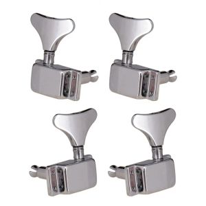 Kabel 4pcs Bass Tuner Tuning Pegs Machine Heads für E -Gitarren -Bass -Teilezubehör stimmen