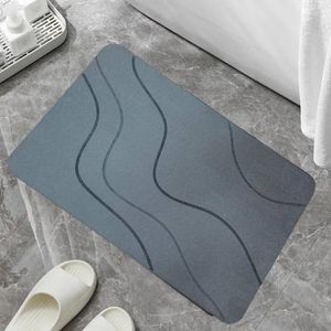 Bath Mats Stone Mat Diatomaceous Earth Shower Non-Slip Super Absorbent Quick Drying Bathroom Floor