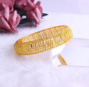 JH Neues äthiopischer Hochzeitsbreite Bangelstreifen Großes Armband für Frauen Gold Dubai Afrikanische Braut Armband Arabisch Bonzer Schmuck 9534368