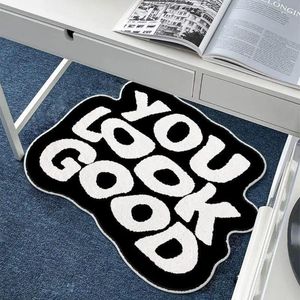 Carpets Tufted You Look Good Rug Custom Handmade Living Room For Funny Bedroom Cute Fun Bath Mat