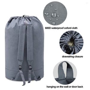 Çamaşır çantaları kamp çanta kayışları çizim kıyafetleri sırt çantası oxford kumaş