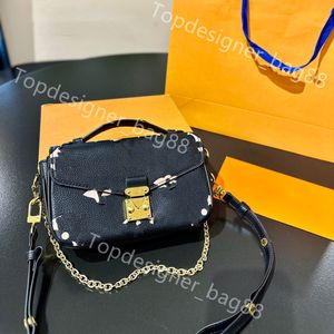 Luis Vuittons Bag Bag Bolsa Mulheres Crossbody Sacos de ombro Chain Lady Lady Pouch Easy On Strap Burse Letras