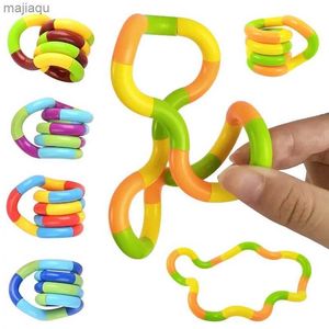 Descompressão brinquedo 2pcs corda torção inquietação de brinquedos sensoriais de autismo relaxamento terapia anti ansiedade Bracelete engraçado presentes crianças juguetes antiests para niosl2404