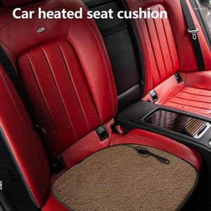 Car Seat Covers Heated Cushion For Universal Winter Heating Pad Warmer Chair Protector Accessories Auto Vehicle