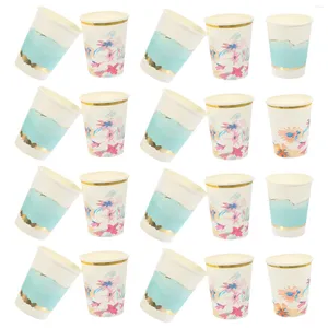 Одноразовые чашки соломинка по случаю дня рождения поставки закуски из бумажного чашка выпить холодный кофе ванная комната