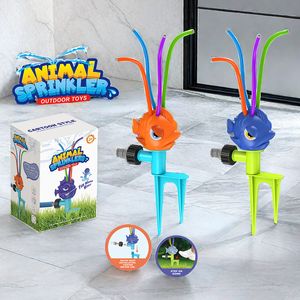 Dinossauros de verão Toys de spray Kids Ganhicos Esportes de lazer pai-filho Princadeiro brinquedos de brinquedos de spray giratórios de peixes presentes para crianças