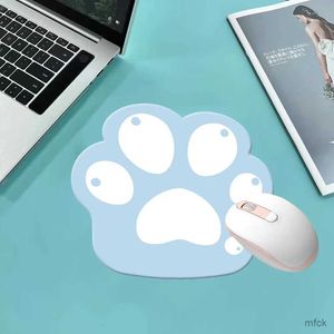 Mouse Pads Wrist Rests Kawaii Cat Claw Small Mouse Pad Waterproof Desktop Cute Mousepad Non-slip Desk Mat Gaming Accessories for Office Home PC Laptop