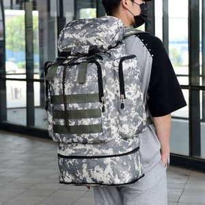 Mochila de combate especial de camuflagem, bolsa tática de ataque de alta capacidade de alta capacidade ao ar livre, acampamento de assalto