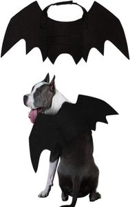 Hundebekleidung Haustierkatze Fledermaus Flügel Halloween Cosplay Fledermäuse Kostüm Haustiere Kleidung für Katzen Kätzchen Welpe kleine mittelgroße Hunde A978293485