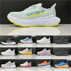 Casual Shoes Famous Hokah X3 One Carbon 9 Womens Running Golf Shoes Bondis 8 Athletic Fashion Mens Shoes Size 36-45