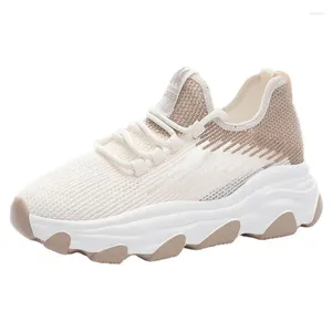 Casual Shoes Women's Sneakers Style Breathable Sports Women Solid Color Air Mesh Woman Shoe Zapatillas De Deporte