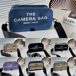 디자이너 가방 스냅 샷 멀티 컬러 카메라 가방 상단 하드웨어 7A 미니 캔버스 짠 패턴 핸드백 여성 어깨 가방 패션 럭셔리 지갑