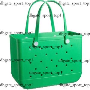 Bogg Bag Silicone Beach Large Tote Luxury Eva Plastic Beach Bags Pink Blue Candy Women Cosmetic Bag PVC Basket Travel Storage Bags Jelly Summer Outdoor Handbag 508