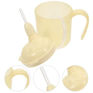 Disposable Cups Straws Accessories Leak Proof Sippy Cup Elderly Spill Multi-use Straw Exclusive Portable